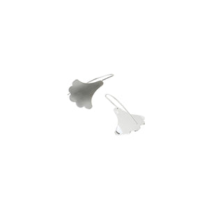 Plume Hook Earrings - Silver