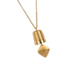 Precious Bell Pendant - Gold